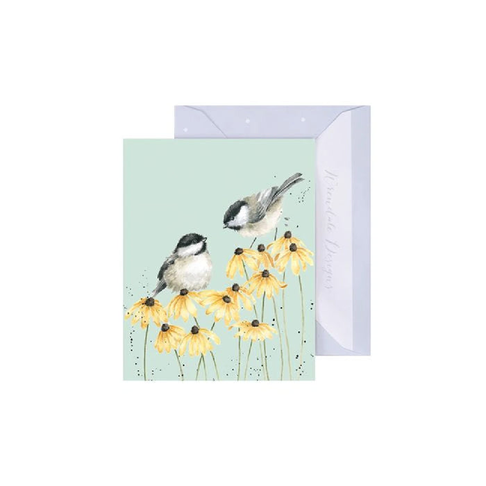 Wrendale : Chickadees' Chickadee Enclosure Card