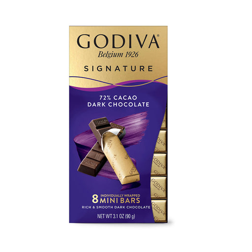 GODIVA: 72% Cacao Dark Chocolate Mini Bar - Shop at Annie's Hallmark