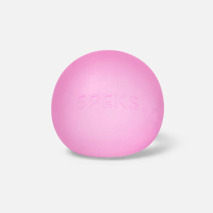 Soft and squishy stress ball with a gel center. It's a satisfying stress tool that always bounces back into shape.