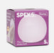 Soft and squishy stress ball with a gel center. It's a satisfying stress tool that always bounces back into shape.