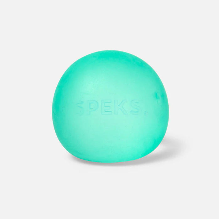 Soft and squishy stress ball with a gel center. It's a satisfying stress tool that always bounces back into shape.