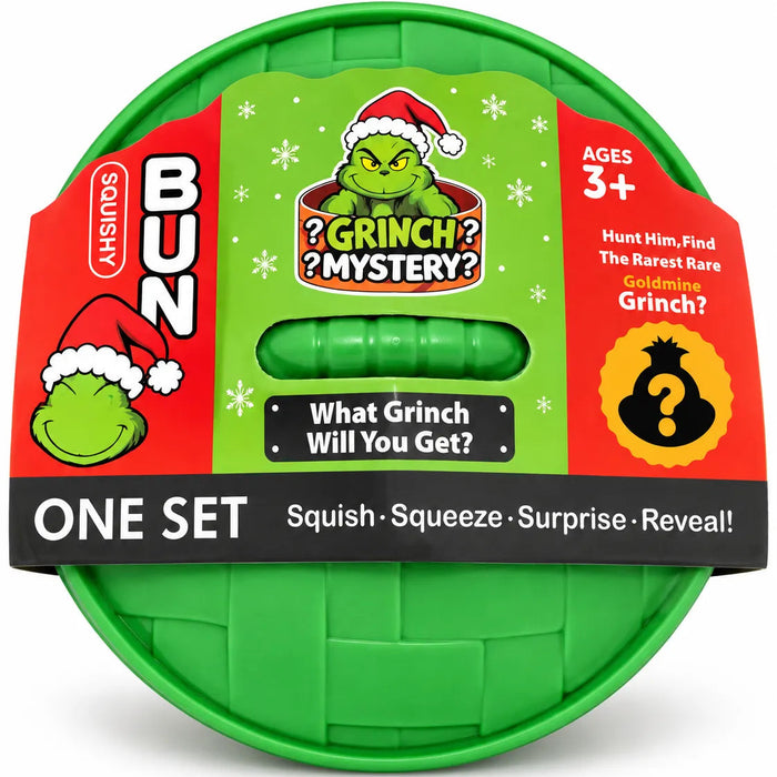 Eagle Crest Industries : Christmas  Mystery Grinch Squishy Toy