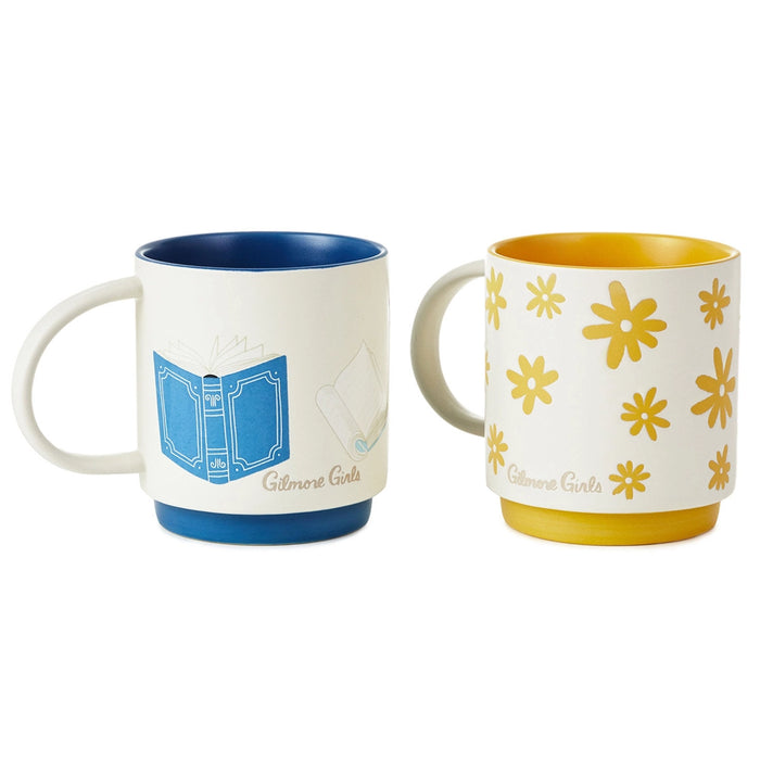 Hallmark : Gilmore Girls Stacking Mug Set - Lorelai and Rory