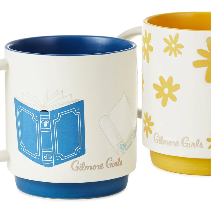 Hallmark : Gilmore Girls Stacking Mug Set - Lorelai and Rory