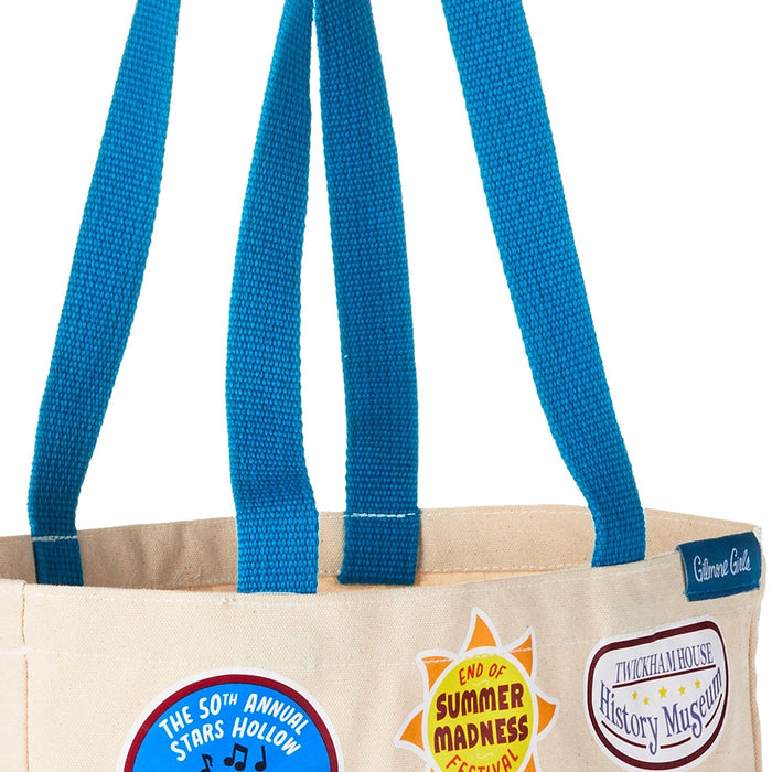 Hallmark : Gilmore Girls Canvas Tote Bag - Stars Hollow Town Festivals
