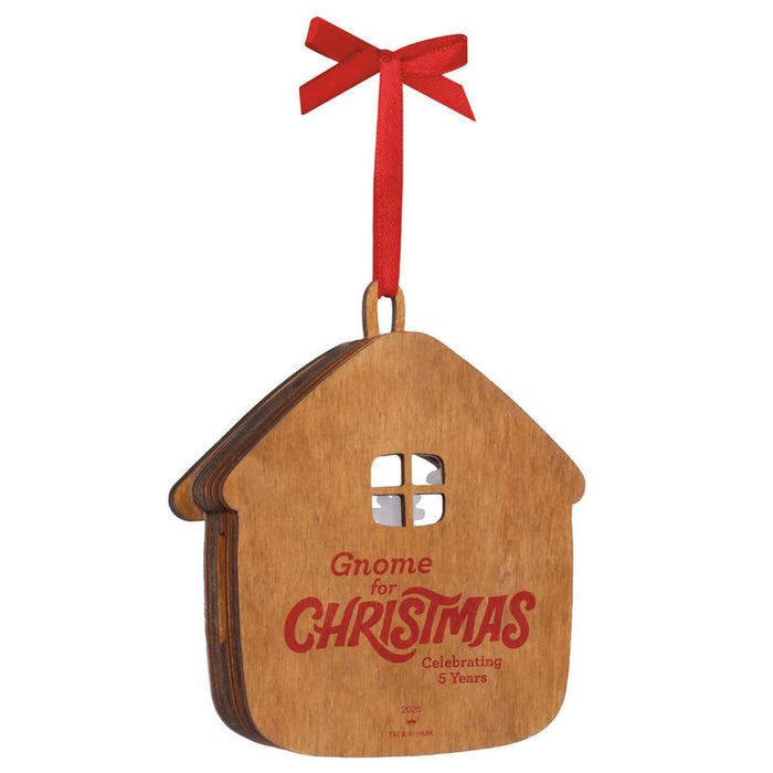 Hallmark : 2025 Keepsake 5th Anniversary Gnome for Christmas Papercraft Ornament (455)