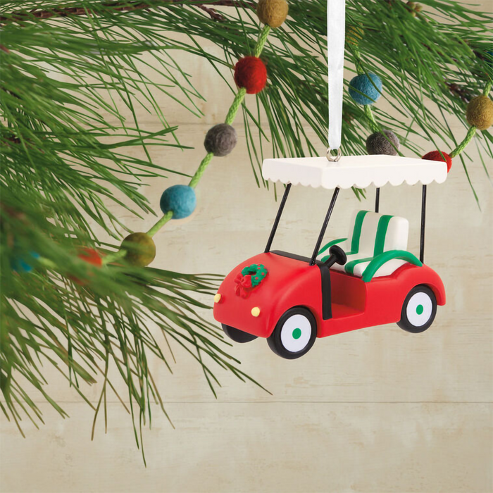 Hallmark : Golf Cart Hallmark Ornament