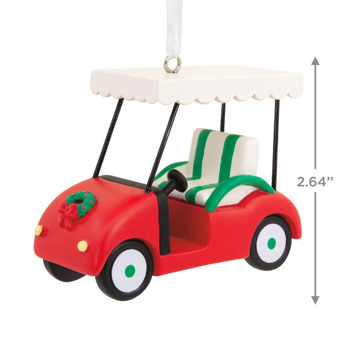 Hallmark : Golf Cart Hallmark Ornament