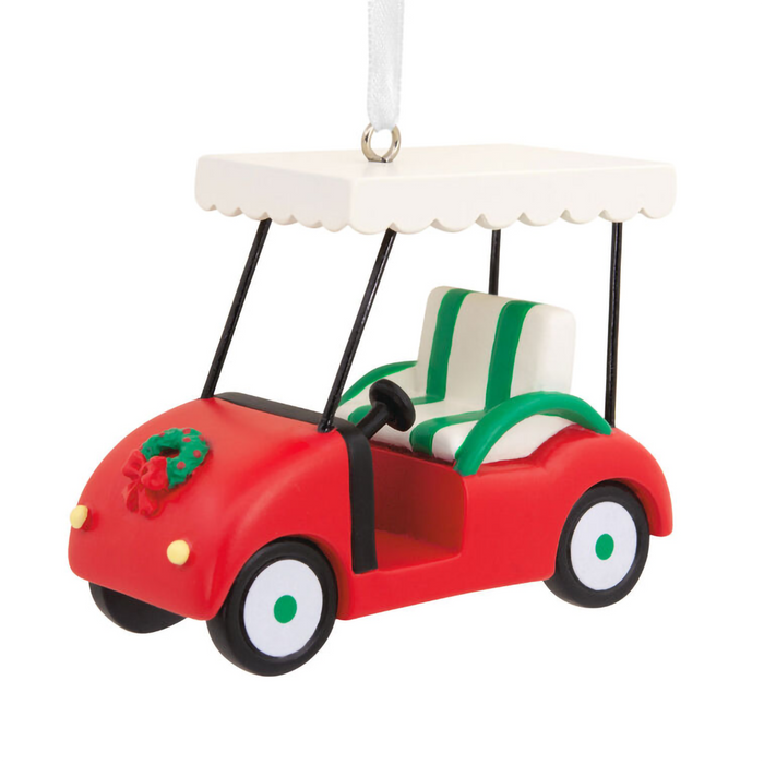 Hallmark : Golf Cart Hallmark Ornament