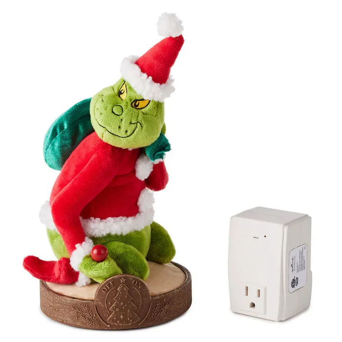 Hallmark : Musical Tree-Lighting Grinch Plush