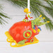 Dr. Seuss's How the Grinch Stole Christmas!™ Grinch on Sleigh Hallmark Ornament, and small tree hanging on a branch 