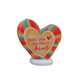 This Cathedral Art Friends Know Each Other Heart Stand décor piece features a meaningful friendship message displayed on an elegant heart-shaped stand.