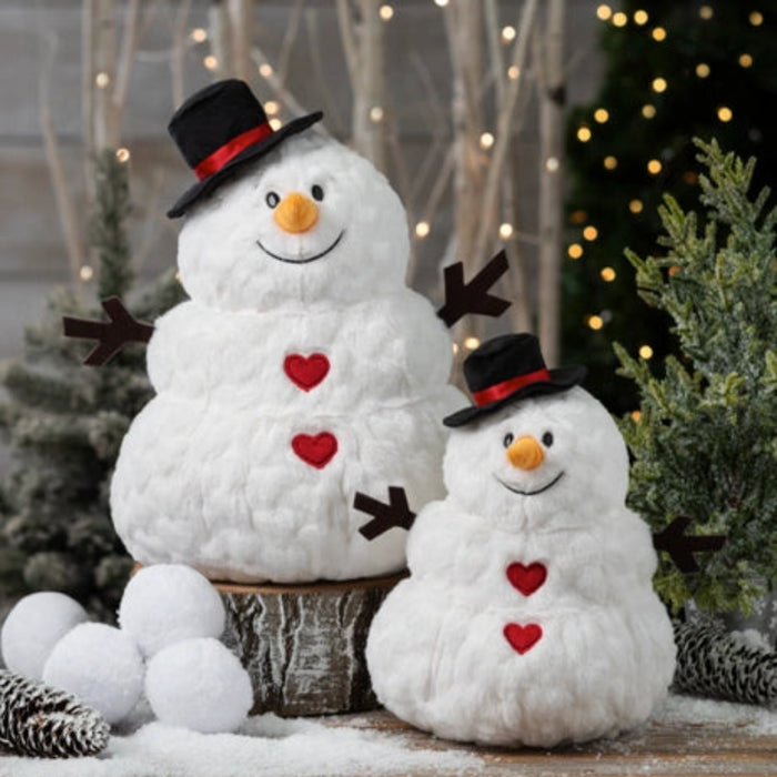 Add this charming snowman to your holiday décor and enjoy its festive appeal throughout the season.