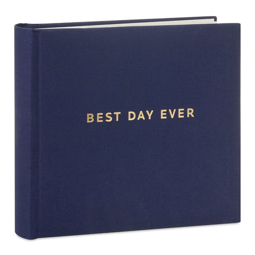 Hallmark : Best Day Ever Gold on Navy Linen Photo Album - Shop in-store at Annie's Hallmark locations, or explore our full selection online.
