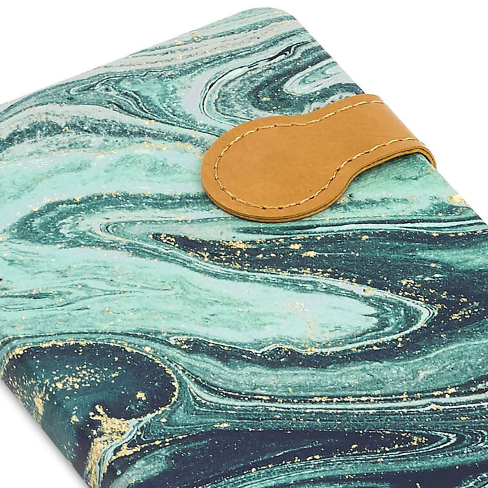 Hallmark : Blue, Green and Gold Marbled Hardcover Slim Journal - Shop in-store at Annie's Hallmark locations, or explore our full selection online.