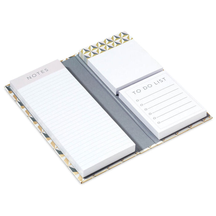 Hallmark : Blush, Pink and Gray Geometric Folio and Memo Pad Set - Shop in-store at Annie's Hallmark locations, or explore our full selection online.