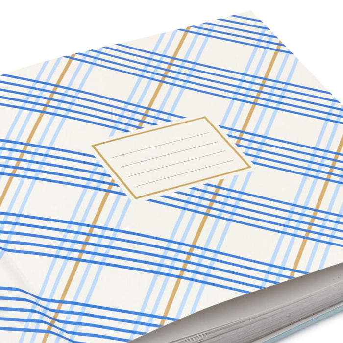 Hallmark : Gather Happy Memories Gold on Light Blue Linen Photo Album - Shop in-store at Annie's Hallmark locations, or explore our full selection online.