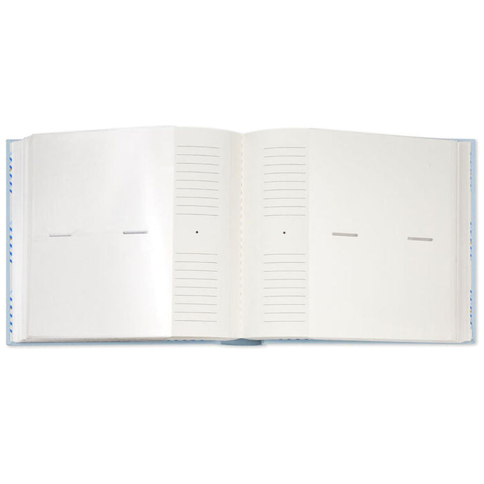Hallmark : Gather Happy Memories Gold on Light Blue Linen Photo Album - Shop in-store at Annie's Hallmark locations, or explore our full selection online.