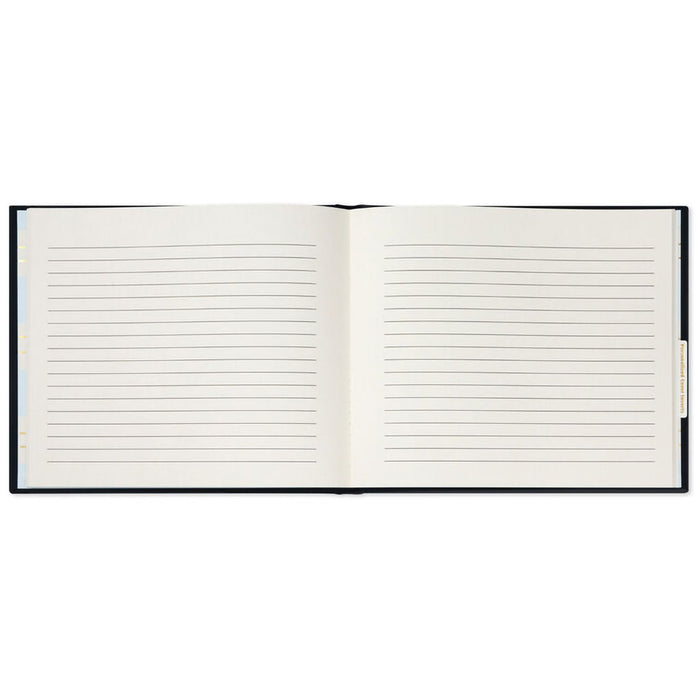 Hallmark : Gold on Navy Linen Customizable Guest Book - Shop in-store at Annie's Hallmark locations, or explore our full selection online.