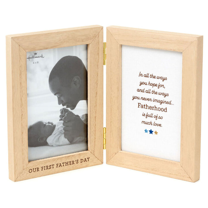 Hallmark : Our First Father's Day Two-Sided Picture Frame - Shop in-store at Annie's Hallmark locations, or explore our full selection online.