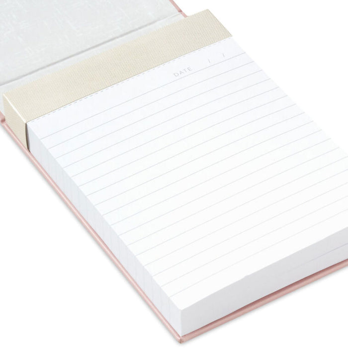 Hallmark : Pink and Gold Honeycomb Faux Leather Large List Pad - Shop in-store at Annie's Hallmark locations, or explore our full selection online.