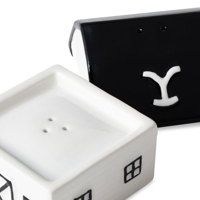 Hallmark : Yellowstone Dutton Ranch Barn Stacked Salt and Pepper Shaker Set - Shop in-store at Annie's Hallmark locations, or explore our full selection online.
