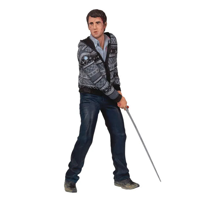 Neville Longbottom 2026 Hallmark ornament grey patterned cardigan sword detail