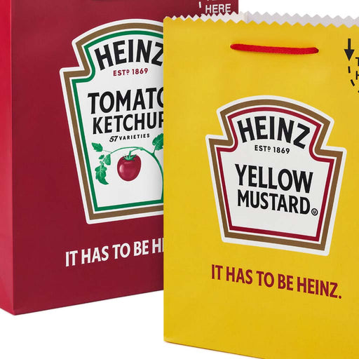 Hallmark : 13" Heinz™ Ketchup and Mustard 2-Pack Large Gift Bag Bundle. Shop in-store at Annie's Hallmark locations in Londonderry and Salem, NH, or explore our full selection online.