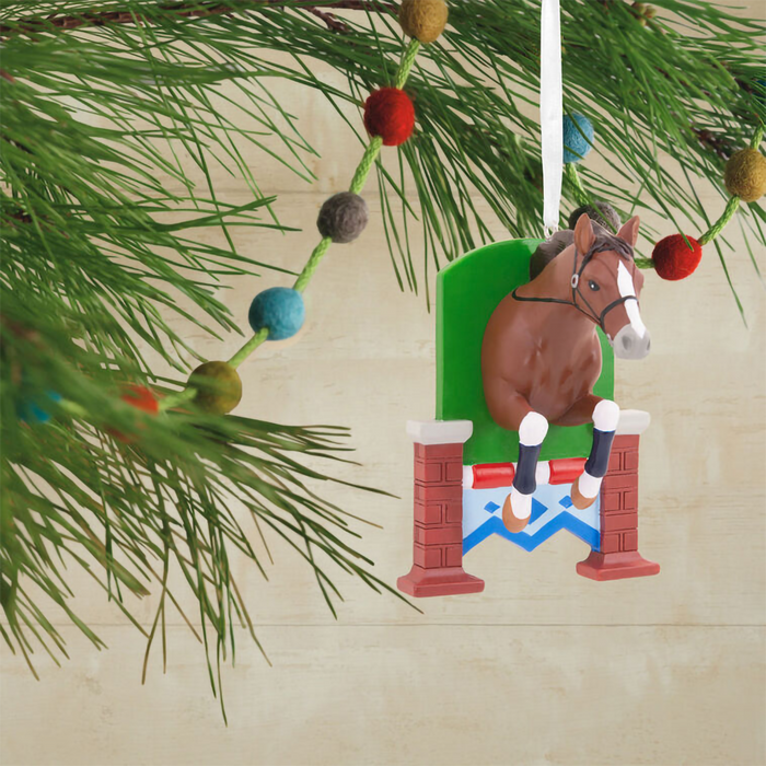 Hallmark : Horse Jumping Hallmark Ornament