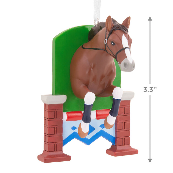 Hallmark : Horse Jumping Hallmark Ornament