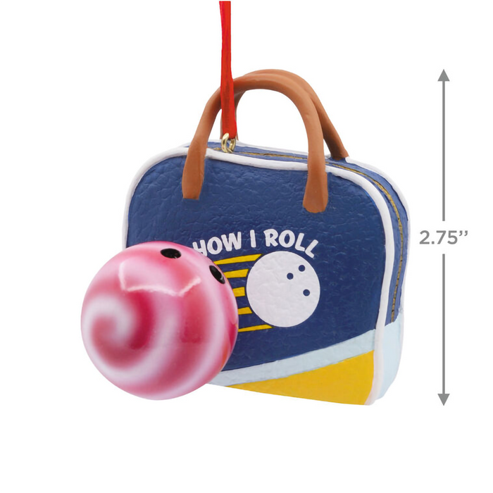 Hallmark : How I Roll Bowling Hallmark Ornament