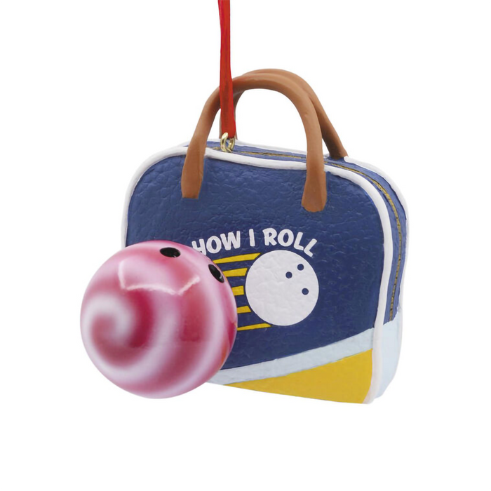 Hallmark : How I Roll Bowling Hallmark Ornament