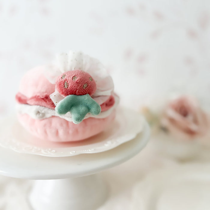 Soft toy - plush - mon ami near me - plushies - stuffed plush toys - Macaron - Macaron plushie - Pink lovers - Strawberry