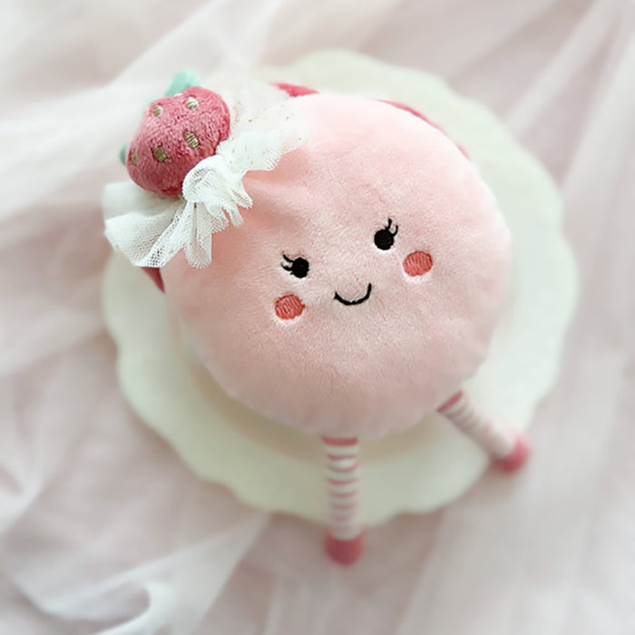 Soft toy - plush - mon ami near me - plushies - stuffed plush toys - Macaron - Macaron plushie - Pink lovers - Strawberry