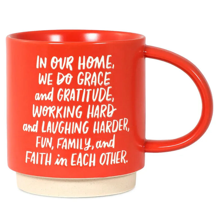Hallmark : In Our Home Red Mug, 16 oz.