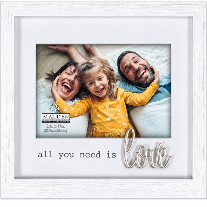 Malden : All You Need is Love Photo Frame - 4x6