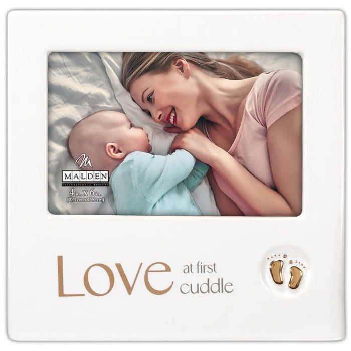 Malden : 4x6 Love First Cuddle Ceramic Frame at Annie's Hallmark