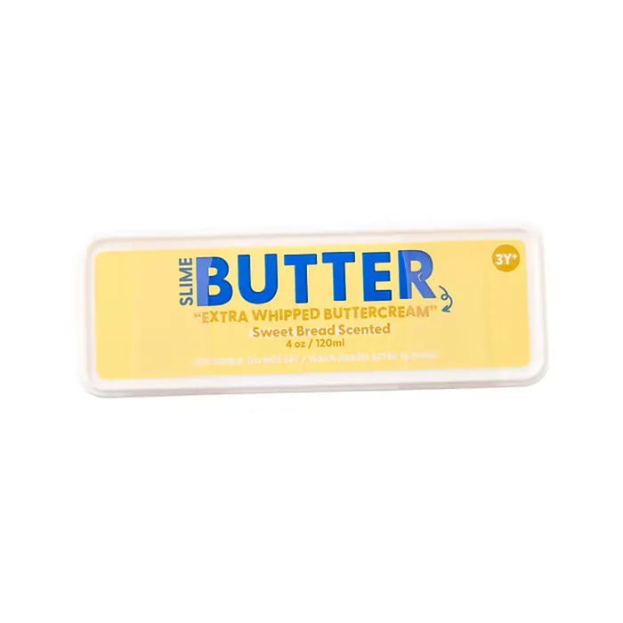 Hape J'adore Extra Whip Butter Slime sensory play product for hands-on creative activities.