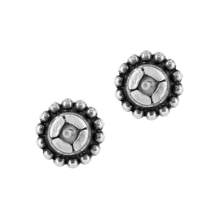 The Brighton Twinkle Mini Post Earrings in Black bring a subtle, sophisticated sparkle to every look.