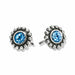 Twinkle Mini Post Blue Earrings
