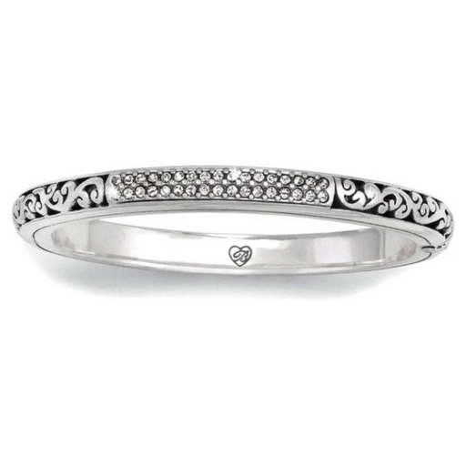 Sacred Cross Hinged Bangle