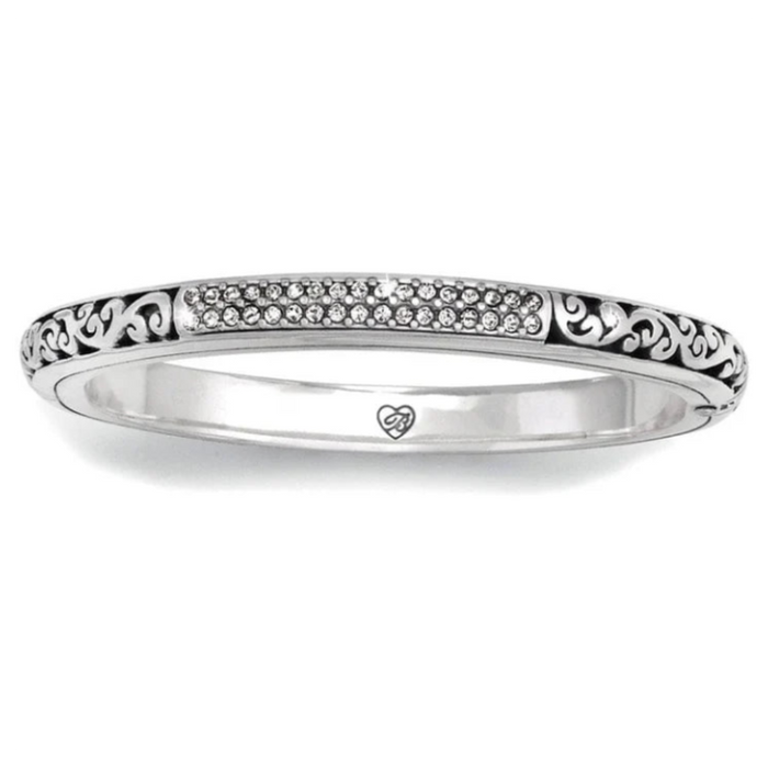 Sacred Cross Hinged Bangle