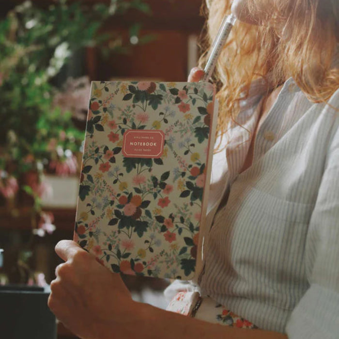 A delightful trio, the notebooks feature three complementary patterns.