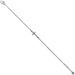 Brighton Inner Shine Cross Anklet with elegant crystal pavé cross charm for meaningful everyday jewelry styling