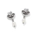 The Brighton Alcazar Amor Pearl Post Drop Earrings bring timeless elegance to every outfit.