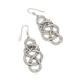 Brighton Interlok Braid Drop French Wire Earrings featuring an elegant braided design with a graceful drop silhouette.