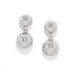 Pretty Tough Bold Stud Post Drop Earrings