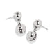 Pretty Tough Bold Stud Post Drop Earrings