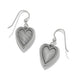 This Brighton Colormix Heart Blues French Wire Earrings design brings a beautiful blend of color and romance to your jewelry collection.