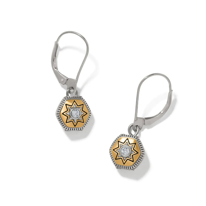 Brighton Mosaic Nova Mini Leverback Drop Earrings add polished movement to everyday outfits and special occasions. 